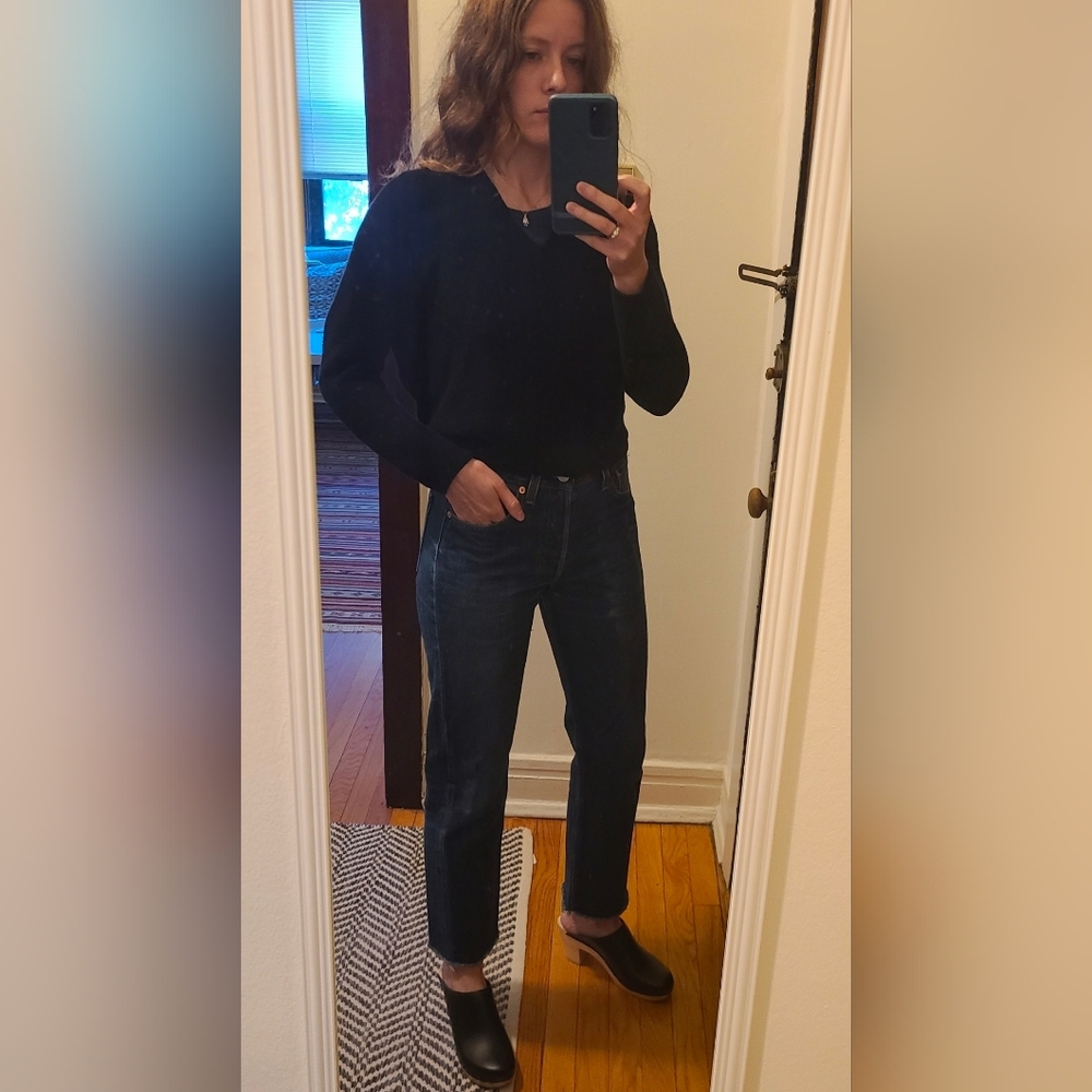 Vintage 90's Levis 501's - Raw Hem - Size 25 - See description for sizing